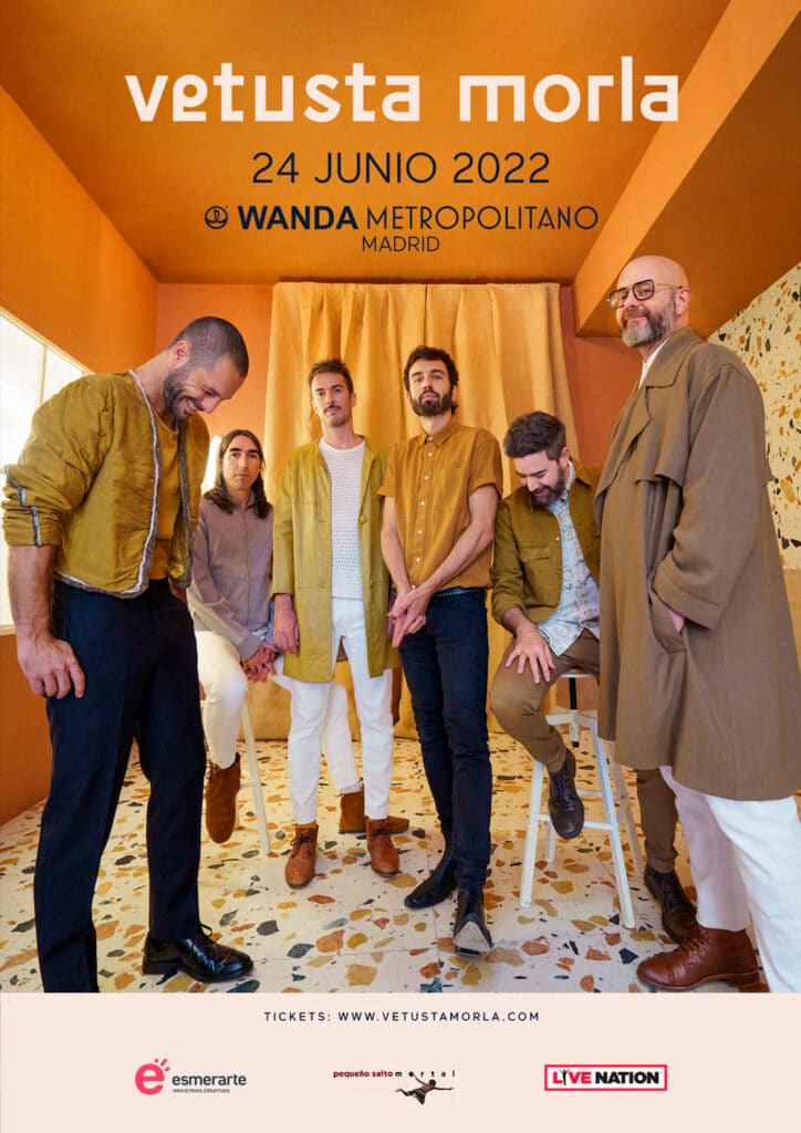 Cartel Vetusta Morla Wanda Metropolitano