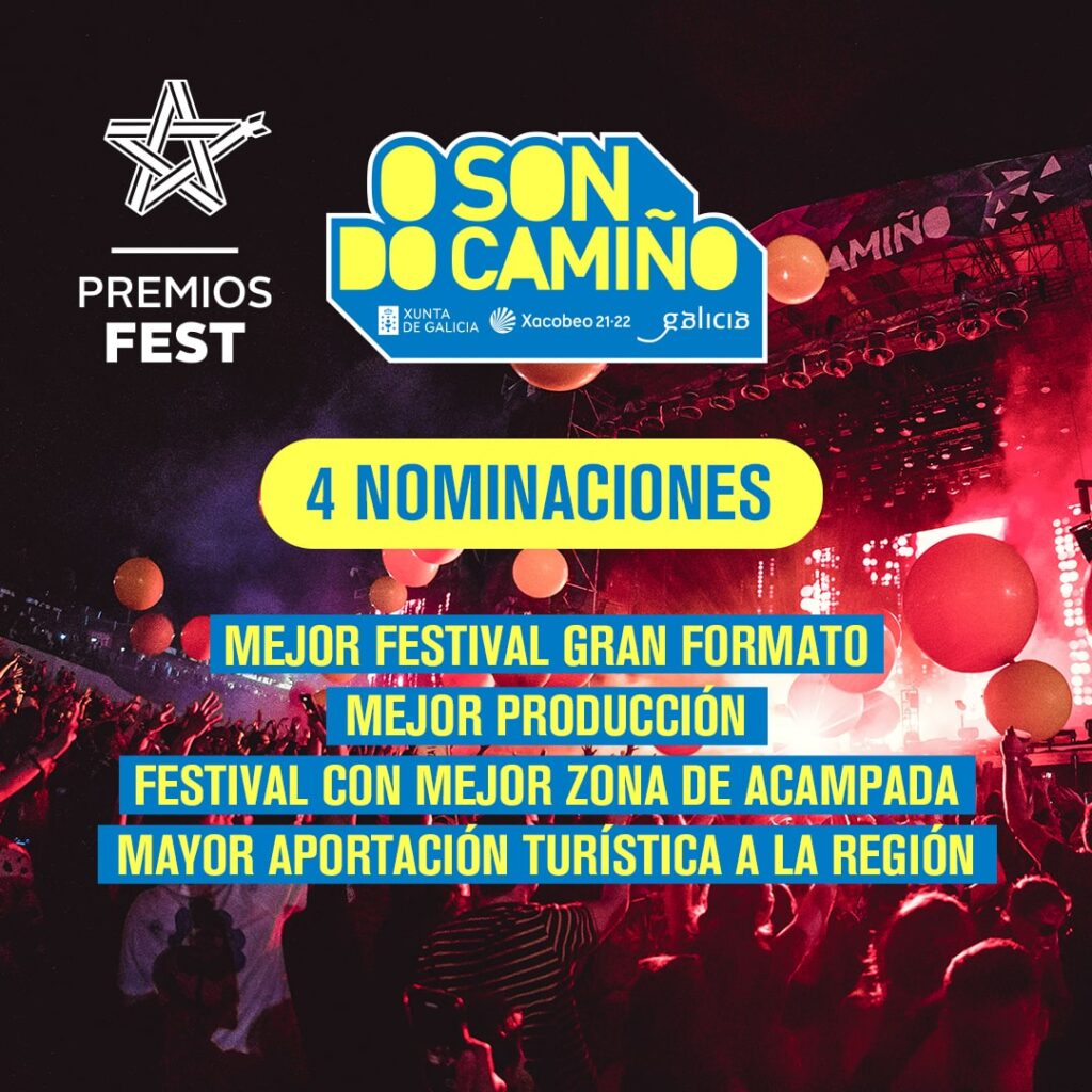 Nominaciones O Son do Camiño Premios Fest