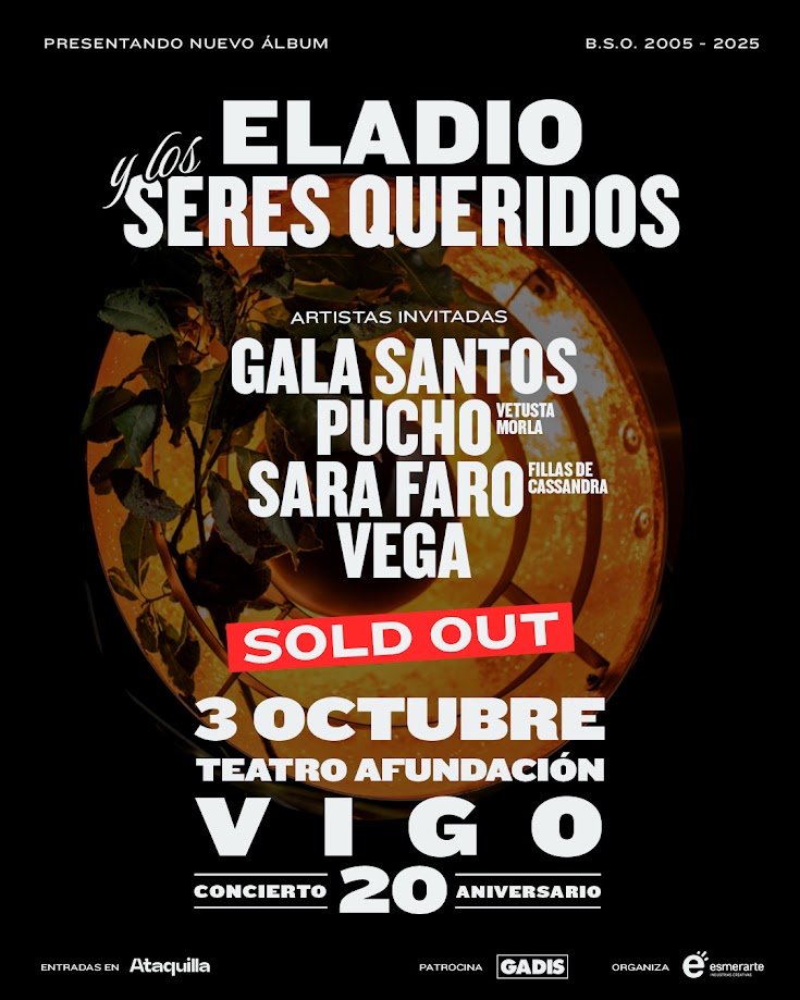 Eladio y Los Seres Queridos anuncian Sold Out en el Teatro Afundación ...